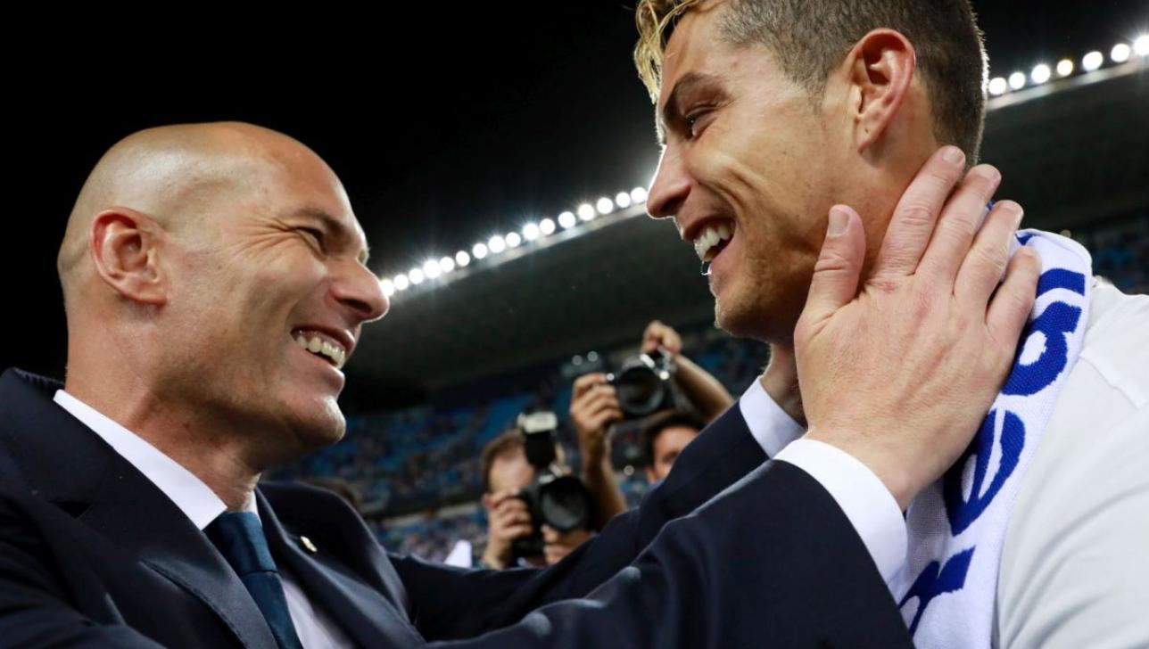 Zinedine Zidane i Cristiano Ronaldo