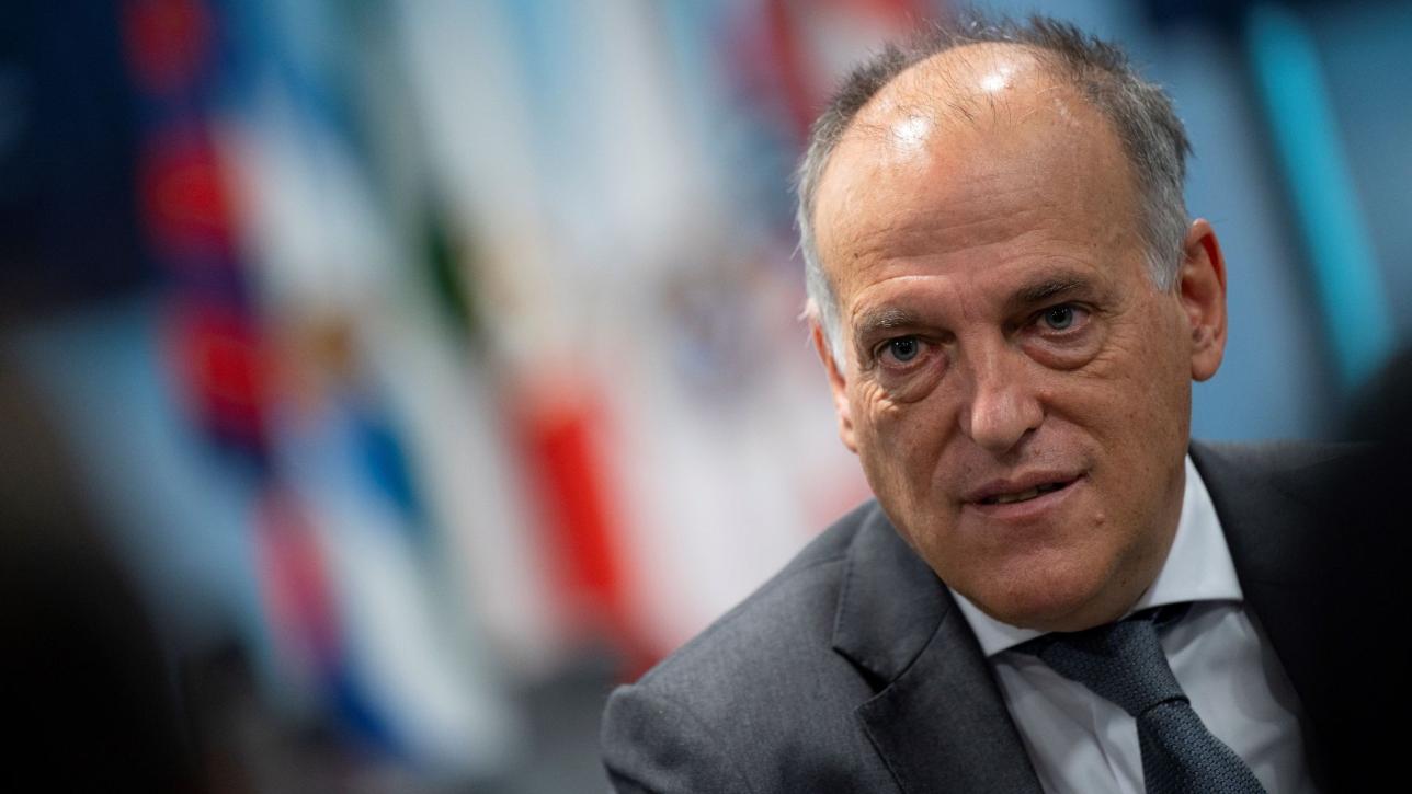 Javier Tebas prezes La Ligi