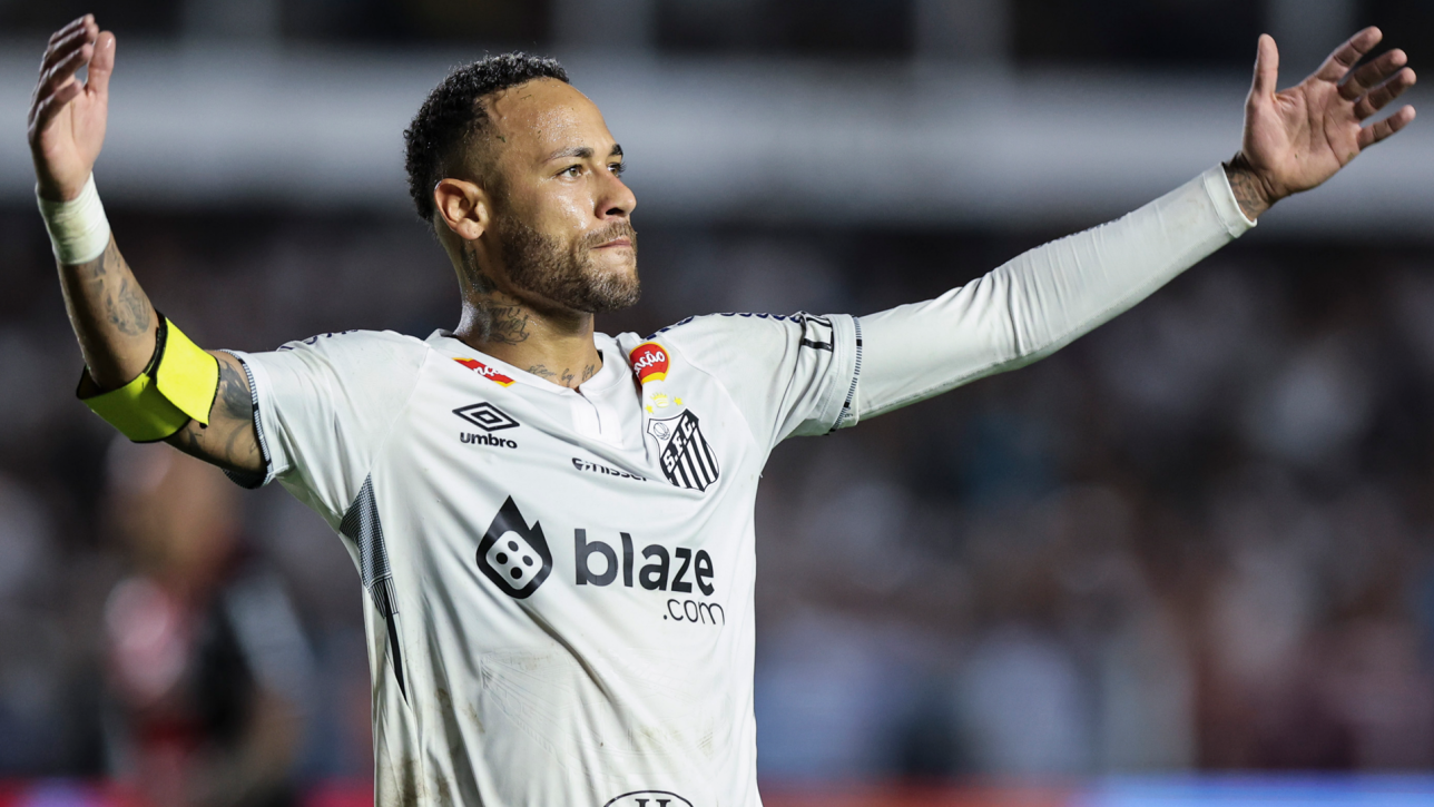 Neymar po powrocie do Santosu