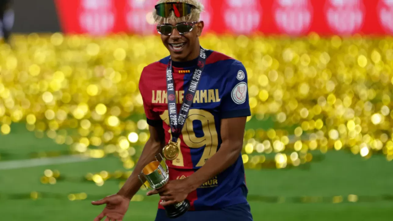 Lamine Yamal Okulary