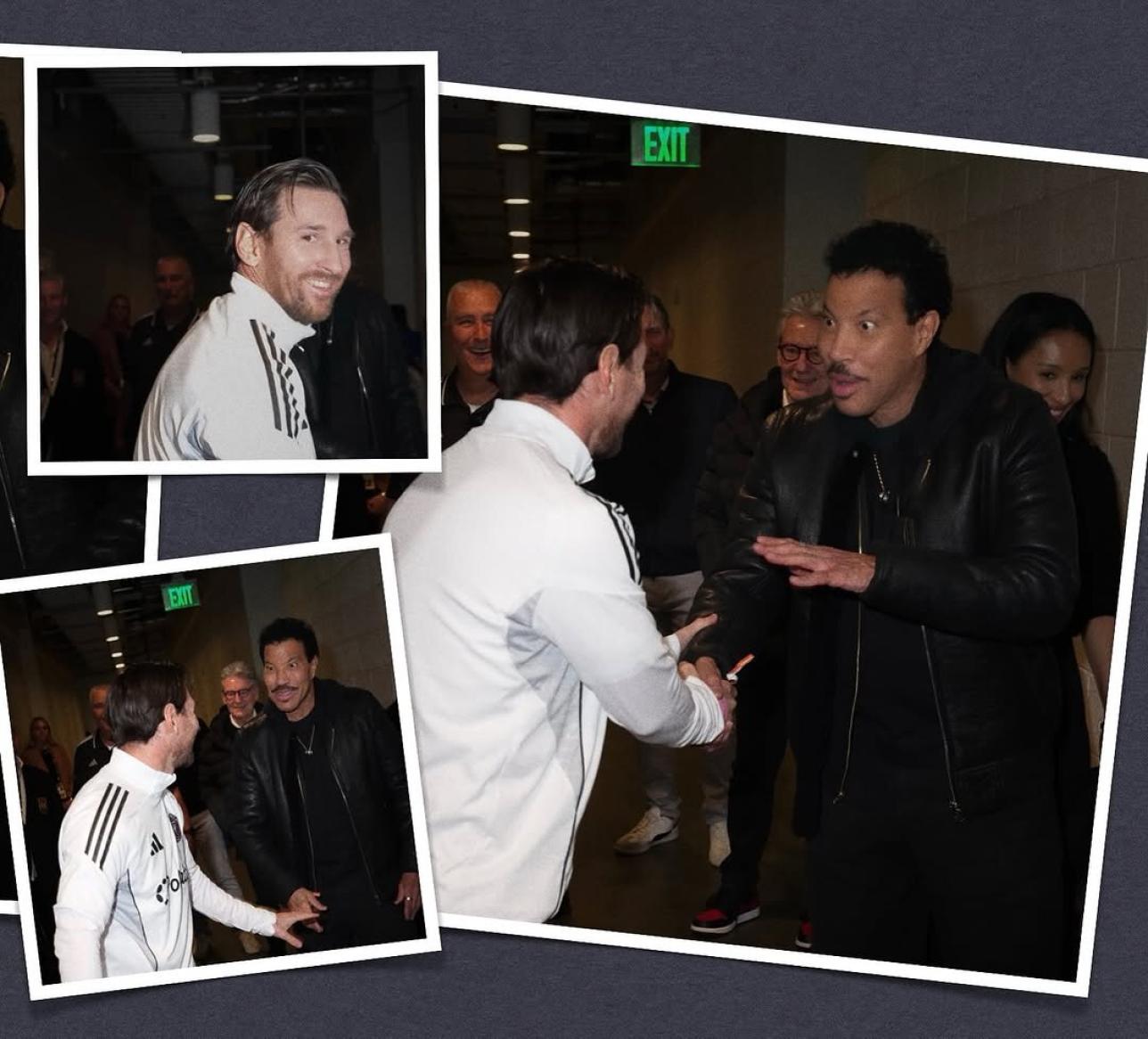 Messi poznał Lionela Richiego